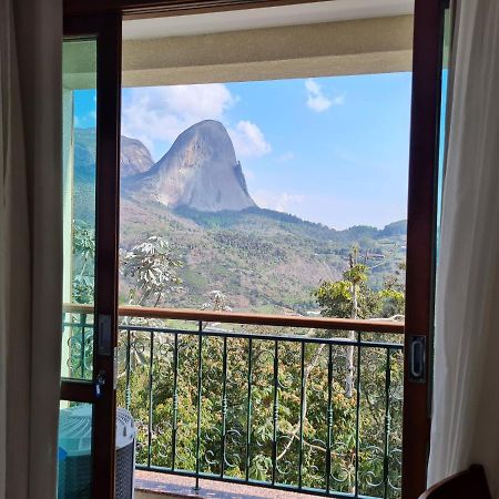 Vista Para Pedra Azul E Tv De 85" Eksteriør bilde